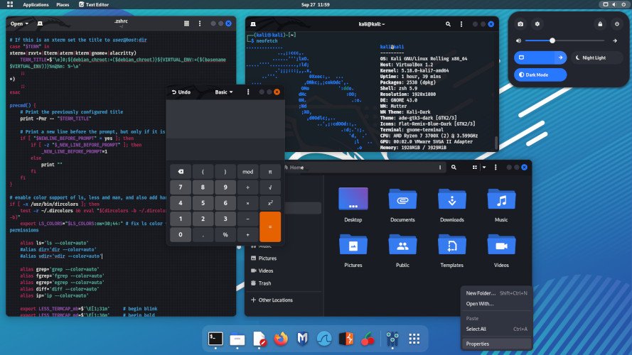 KALI LINUX ALGUNAS FUNCIONES KALI LINUX ALGUNAS FUNCIONES